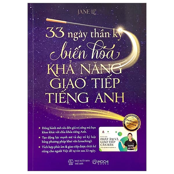 Sách 33 Ngày Thần Kỳ - Biến Hóa Khả Năng Giao Tiếp Tiếng Anh - Jane Le
