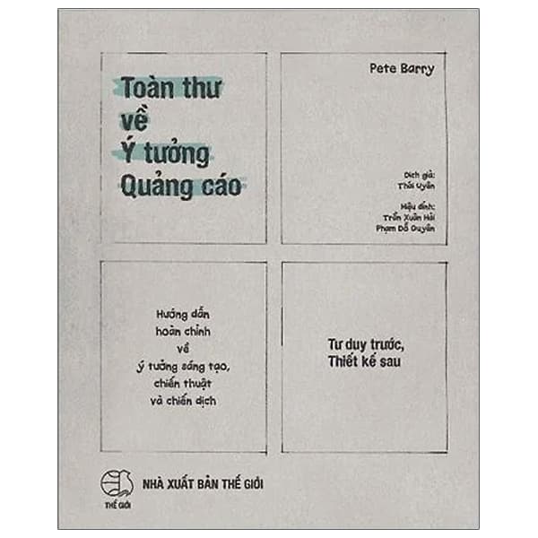 Sách Toàn Thư Về Ý Tưởng Quảng Cáo - Pete Barry