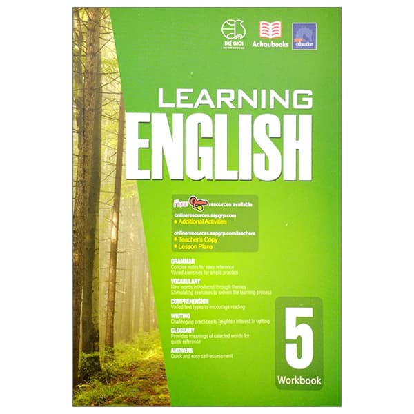 Sách Learning English 5 - Wordbook - Léa