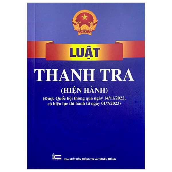 Sách Luật Thanh Tra (Hiện Hành) (Được Quốc Hội Thông Qua Ngày 14/11/202 - Thanh Thanh