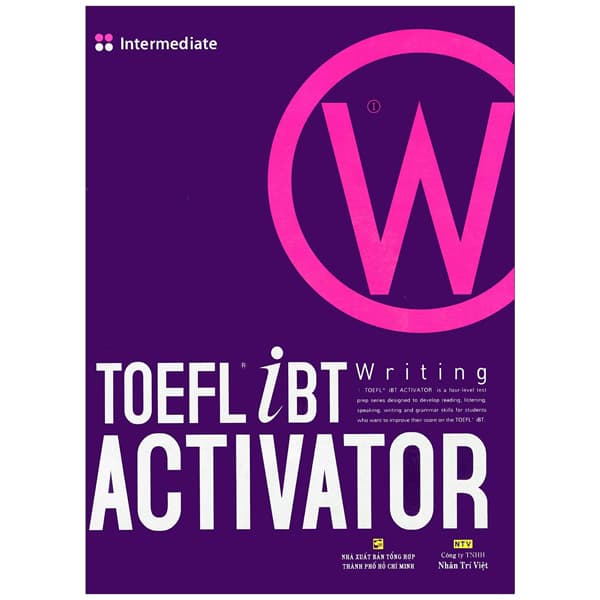 Sách TOEFL iBT Activator Writing Intermediate (Kèm CD)