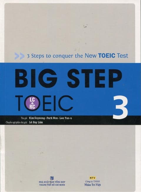 Sách Big Step TOEIC 3 (LC + RC)