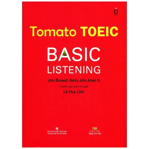 Sách Tomato Toeic Basic Listening - John Boswell
