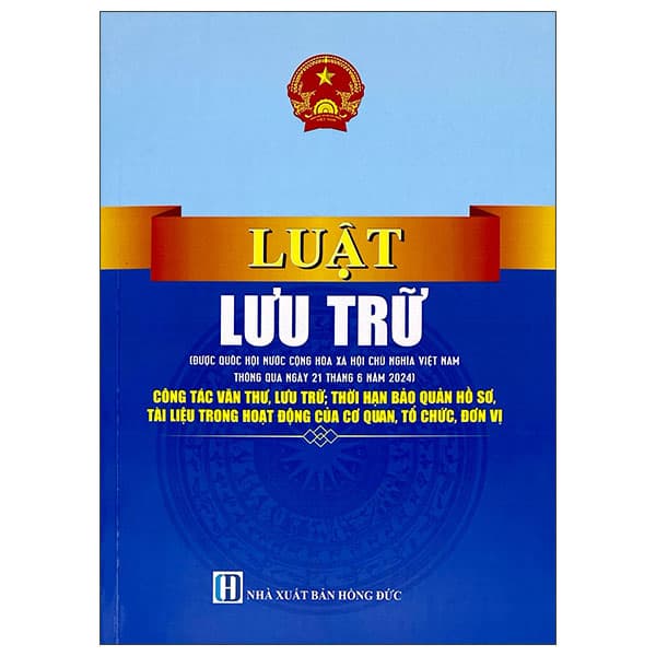 Sách Luật Lưu Trữ - Công Tác Văn Thư, Lưu Trữ, Thời Hạn Bảo Quản H - Hạ