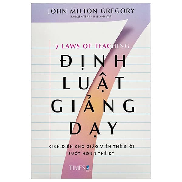 Sách 7 Định Luật Giảng Dạy - John Milton Gregory