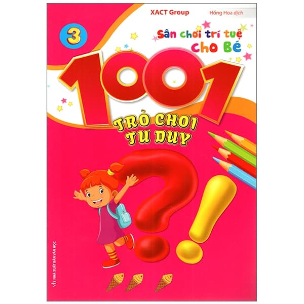 Sách 1001 Trò Chơi Tư Duy - Quyển 3 - Xact Group