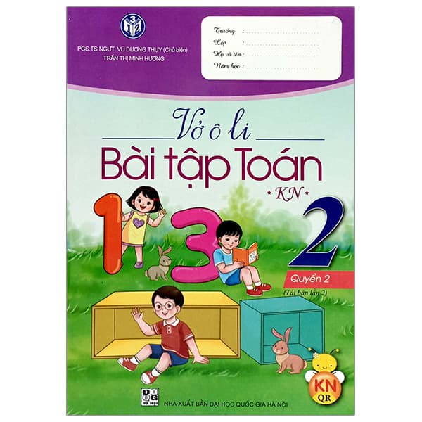 Sách Vở Ô Li Bài Tập Toán 2 - Quyển 2 (Kết Nối) (Tái Bản 2023) - Vũ Dương Thụy