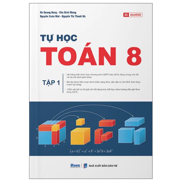 Sách Tự Học Toán 8 - Tập 1 - Hà Quang Hưng