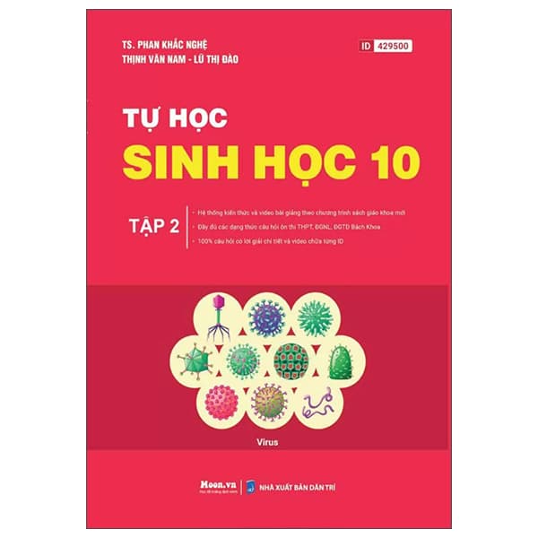 Sách Tự Học Sinh Học 10 - Tập 2 - TS Phan Khắc Nghệ