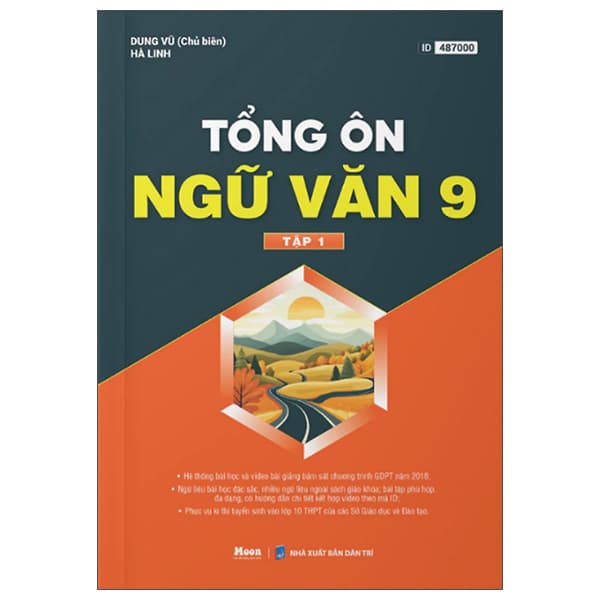 Sách Tổng Ôn Ngữ Văn Lớp 9 - Tập 1 - Vũ Dung