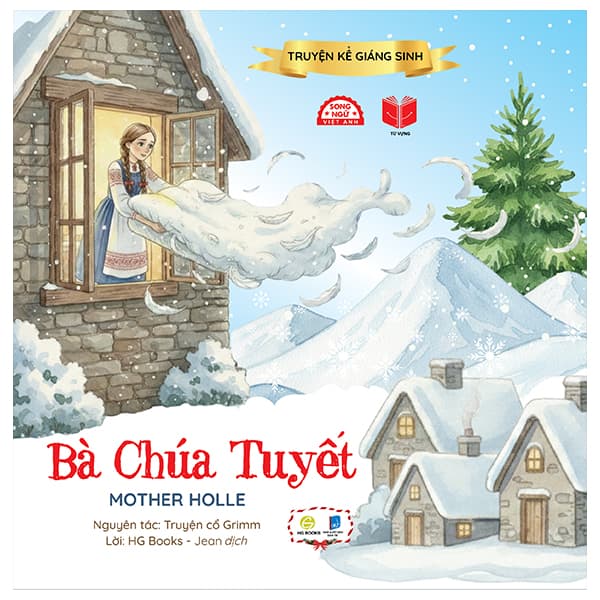 Sách Truyện Kể Giáng Sinh - Bà Chúa Tuyết - Mother Holle - HG Books