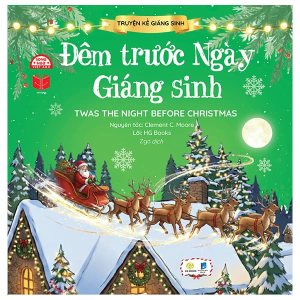 Sách Truyện Kể Giáng Sinh - Đêm Trước Ngày Giáng Sinh - Twas The Night Bef - HG Books