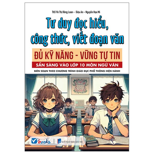 Sách Tư Duy Đọc Hiểu, Công Thức, Viết Đoạn Văn - Đủ Kỹ Năng-Vữn - ThS Võ Thị Hồng Loan