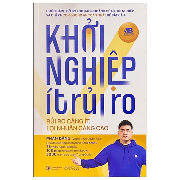 Sách Khởi Nghiệp Ít Rút Ro - Rủi Ro Càng Ít, Lợi Nhuận Càng Cao