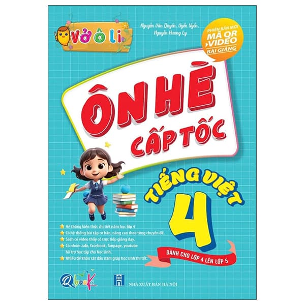 Sách Vở Ô Li - Ôn Hè Cấp Tốc - Tiếng Việt 4 - Dành Cho Lớp 4 Lên Lớ - Nguyễn Văn Quyền