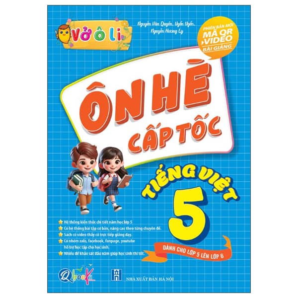 Sách Vở Ô Li - Ôn Hè Cấp Tốc - Tiếng Việt 5 - Dành Cho Lớp 5 Lên Lớ - Nguyễn Văn Quyền