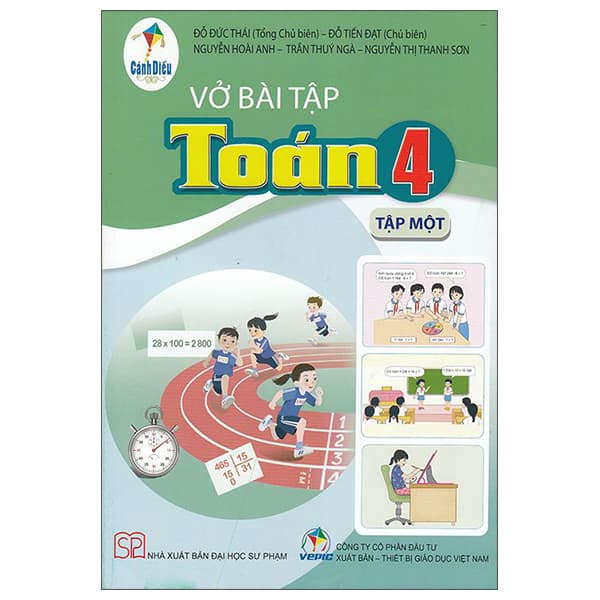 Sách Vở Bài Tập Toán 4 - Tập 1 (Cánh Diều) (Chuẩn) - Nhiều Tác Giả