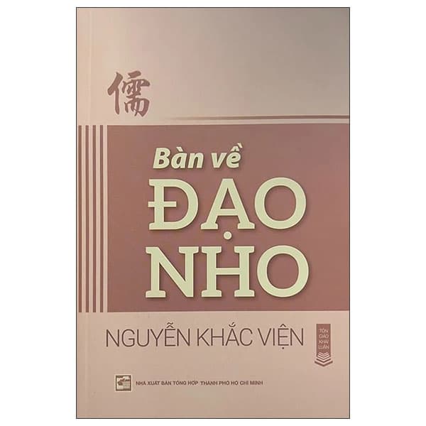 Sách Bàn Về Đạo Nho - Nguyễn Khắc Viện