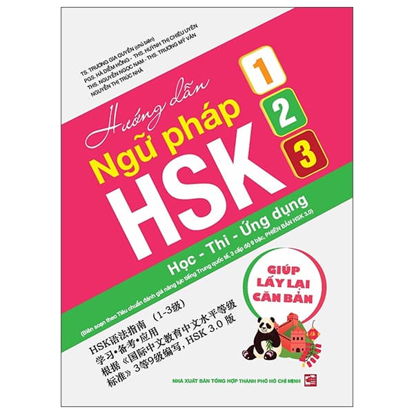 Sách Hướng Dẫn Ngữ Pháp HSK 1-2-3 - Học-Thi-Ứng Dụng - Nhiểu Tác Giả