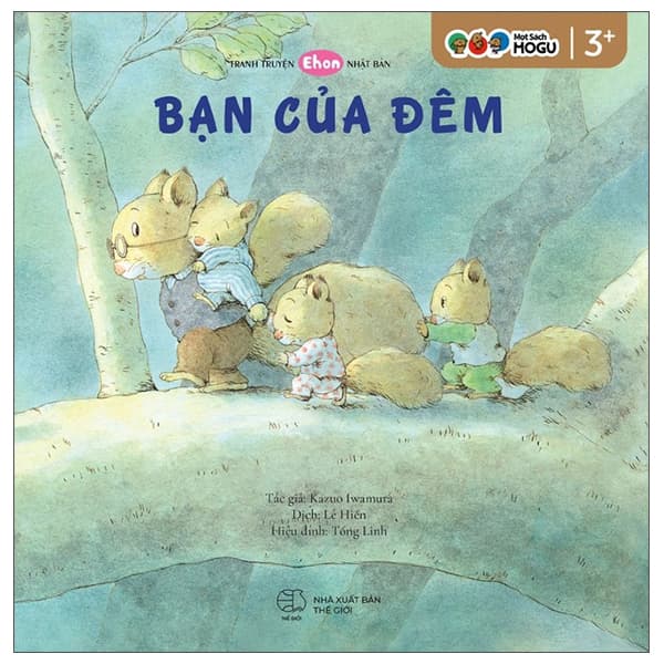 Sách Tranh Truyện Ehon Nhật Bản - Bạn Của Đêm