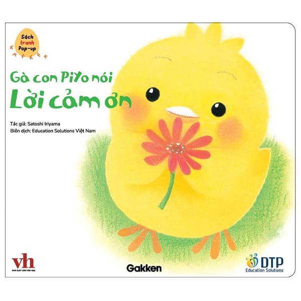 Sách Sách Tranh Pop-Up - Gà Con Piyo Nói Lời Cảm Ơn - Satoshi Iriyama