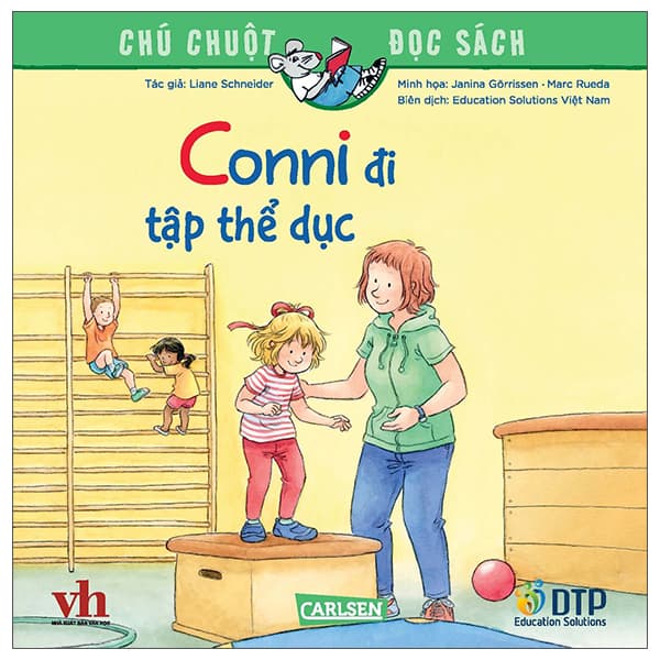 Sách Chú Chuột Đọc Sách - Conni Đi Tập Thể Dục - Liane Schneider
