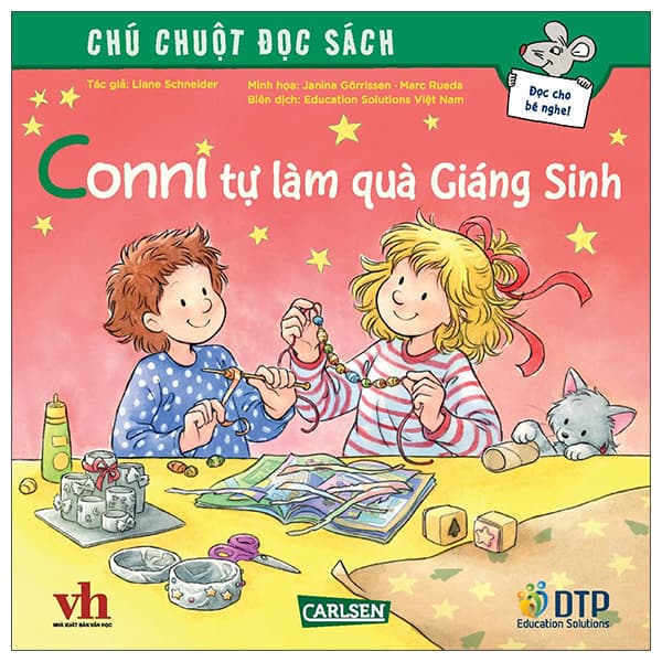 Sách Chú Chuột Đọc Sách - Conni Tự Làm Quà Giáng Sinh - Liane Schneider