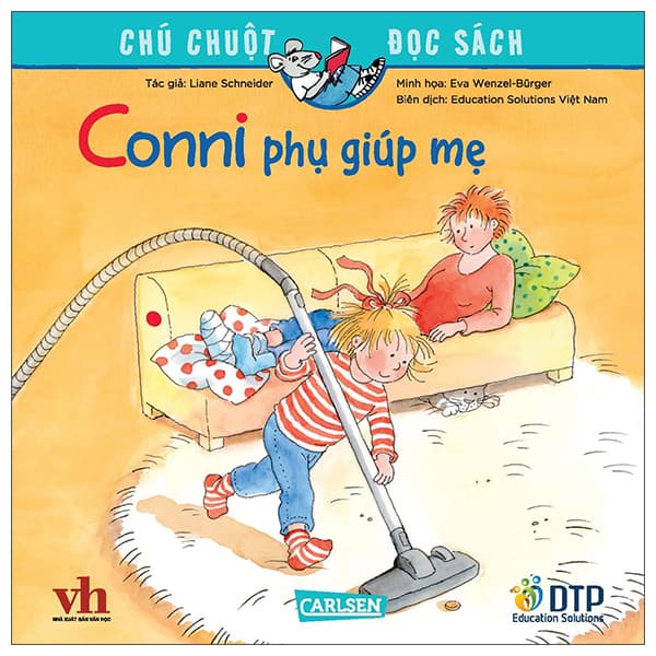Sách Chú Chuột Đọc Sách - Conni Phụ Giúp Mẹ - Liane Schneider