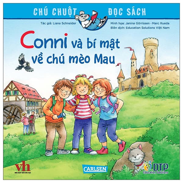 Sách Chú Chuột Đọc Sách - Conni Và Bí Mật Về Chú Mèo Mau - Liane Schneider