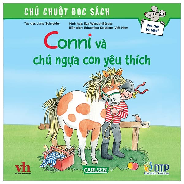 Sách Chú Chuột Đọc Sách - Conni Và Chú Ngựa Con Yêu Thích - Liane Schneider