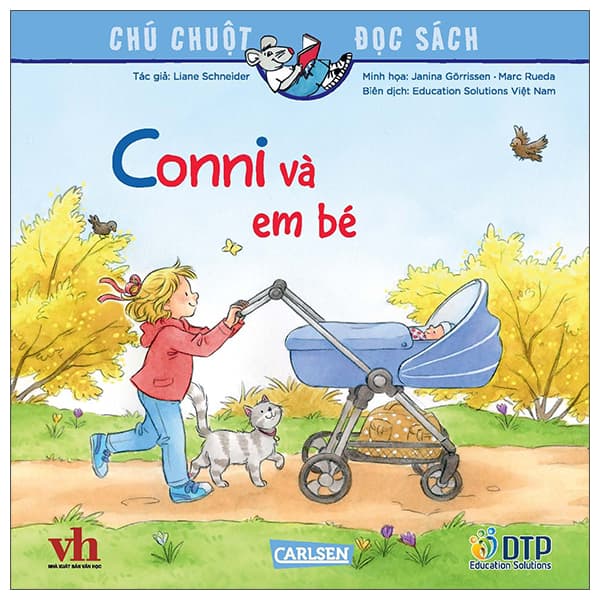 Sách Chú Chuột Đọc Sách - Conni Và Em Bé - Liane Schneider