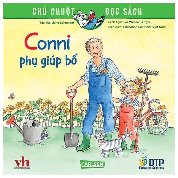 Sách Chú Chuột Đọc Sách - Conni Phụ Giúp Bố - Liane Schneider
