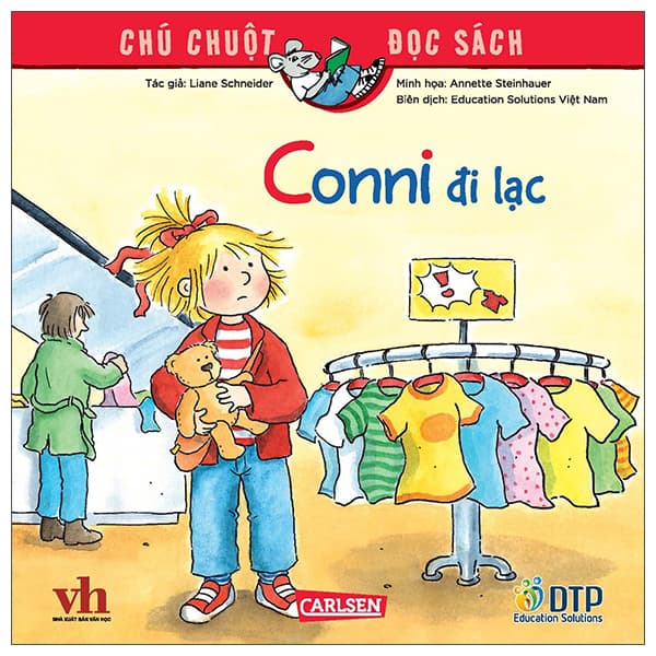 Sách Chú Chuột Đọc Sách - Conni Đi Lạc​ - Liane Schneider