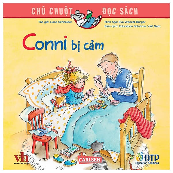 Sách Chú Chuột Đọc Sách - Conni Bị Cảm​ - Liane Schneider