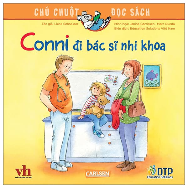 Sách Chú Chuột Đọc Sách - Conni Đi Bác Sĩ Nhi Khoa - Liane Schneider