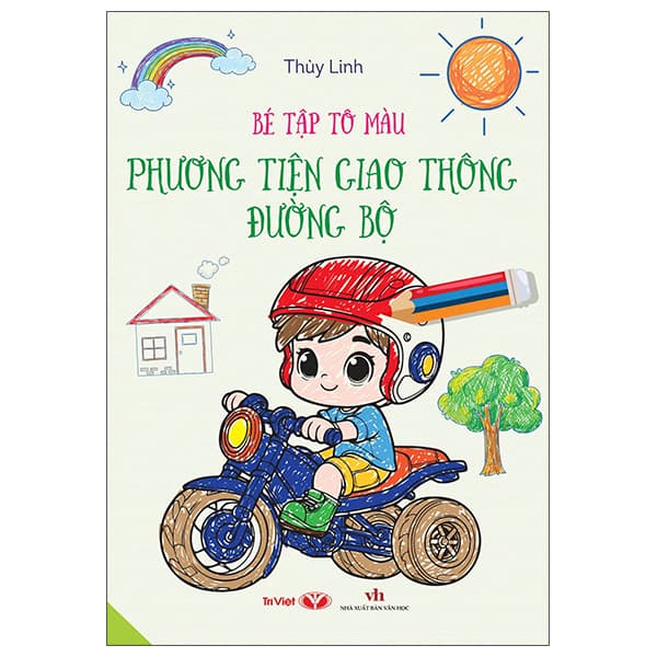 Sách Bé Tập Tô Màu - Phương Tiện Giao Thông Đường Bộ - Thuỳ Linh