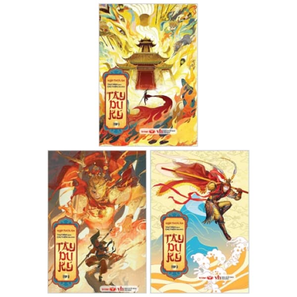 Sách Bộ Sách Tây Du Ký (Bộ 3 Tập) - Ngô Thừa Ân