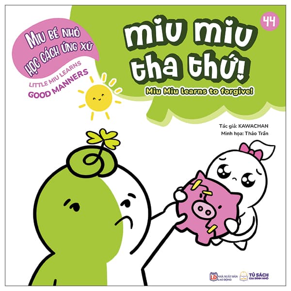 Sách Ehon Kĩ Năng Sống - Miu Bé Nhỏ Học Cách Ứng Xử - Tập 44 - Miu Miu - Kawachan