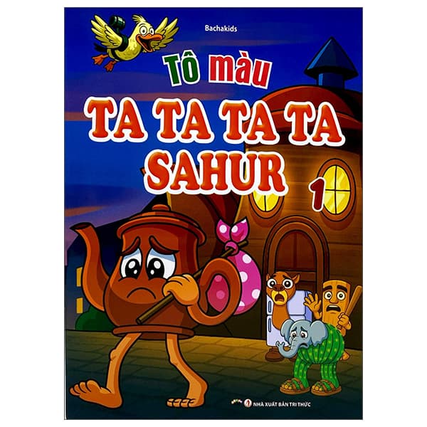 Sách Tô Màu - Ta Ta Ta Ta Sahur - Tập 1 - Bachakids
