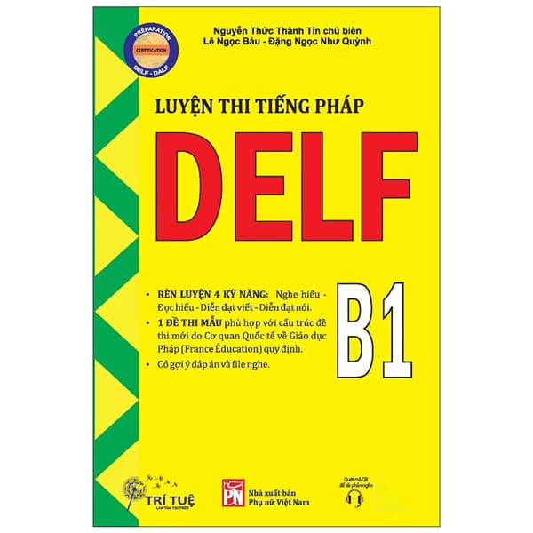 Sách Luyện Thi Tiếng Pháp DELF B1 - Nguyễn Đức Thành
