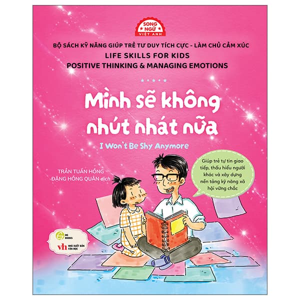 Sách Sách Kỹ Năng Giúp Trẻ Tư Duy Tích Cực-Làm Chủ Cảm Xúc - Mình S� - Minh Tuấn