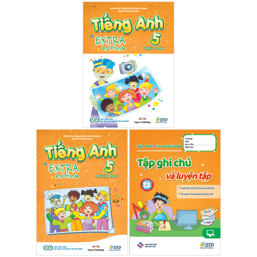 Sách Bộ Sách Tiếng Anh 5 - Extra And Friends - Pupil's Book + Activity Book + T� - Võ Đại Phúc