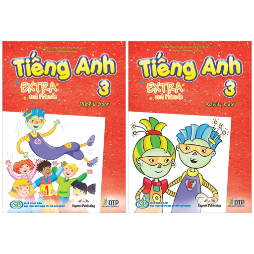 Sách Bộ Sách Tiếng Anh 3 - Extra And Friends - Pupil's Book + Activity Book (Bộ - Võ Đại Phúc