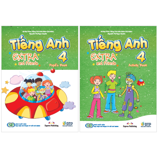Sách Bộ Sách Tiếng Anh 4 - Extra And Friends - Pupil's Book + Activity Book (Bộ - Võ Đại Phúc