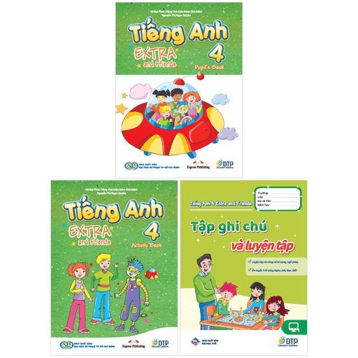 Sách Bộ Sách Tiếng Anh 4 - Extra And Friends - Pupil's Book + Activity Book + T� - Võ Đại Phúc