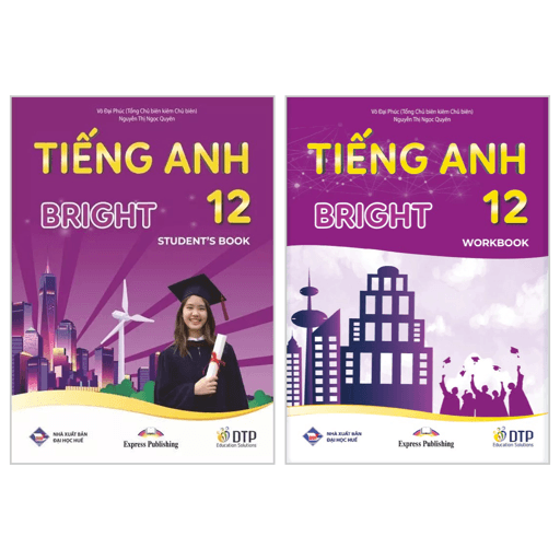 Sách Bộ Sách Tiếng Anh 12 - Bright - Student's Book + Workbook (Bộ 2 Cuốn) - Võ Đại Phúc