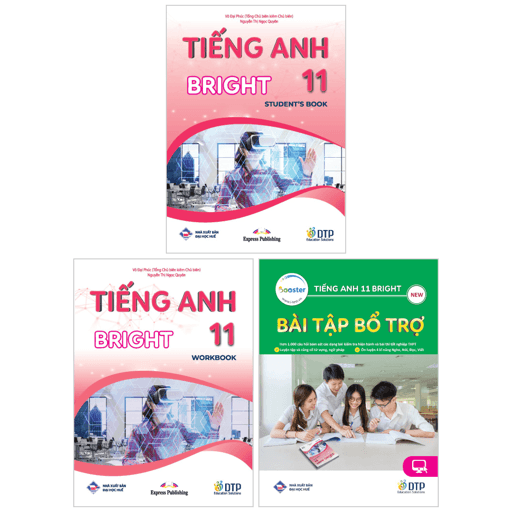 Sách Bộ Sách Tiếng Anh 11 - Bright - Student's Book + Workbook + Bài Tập Bổ - Võ Đại Phúc