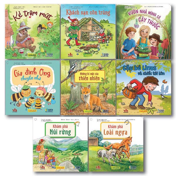 Sách Bộ Sách Pixi Biết Tuốt - Pixi Yêu Thiên Nhiên (Bộ 8 Cuốn) - Rüdiger Paulsen