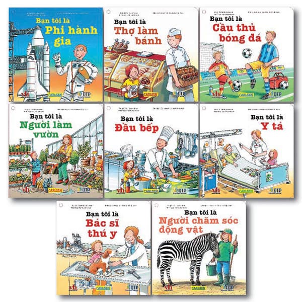 Sách Bộ Sách Pixi Biết Tuốt - Tìm Hiểu Về Nghề Nghiệp (Bộ 8 Cuốn) - Ralf Butschkow