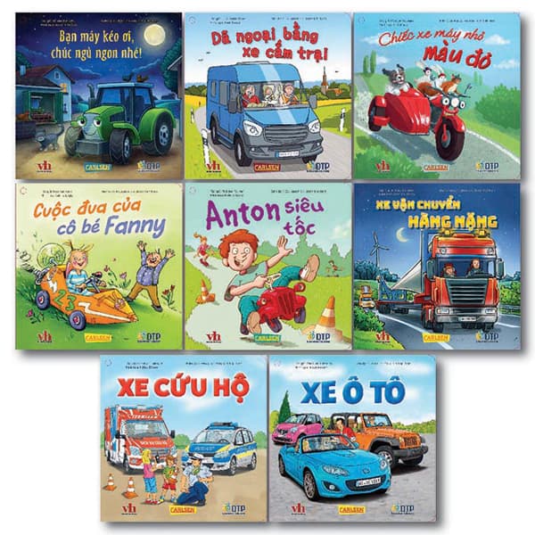 Sách Bộ Sách Pixi Biết Tuốt - Thế Giới Xe Diệu Kỳ (Bộ 8 Cuốn)